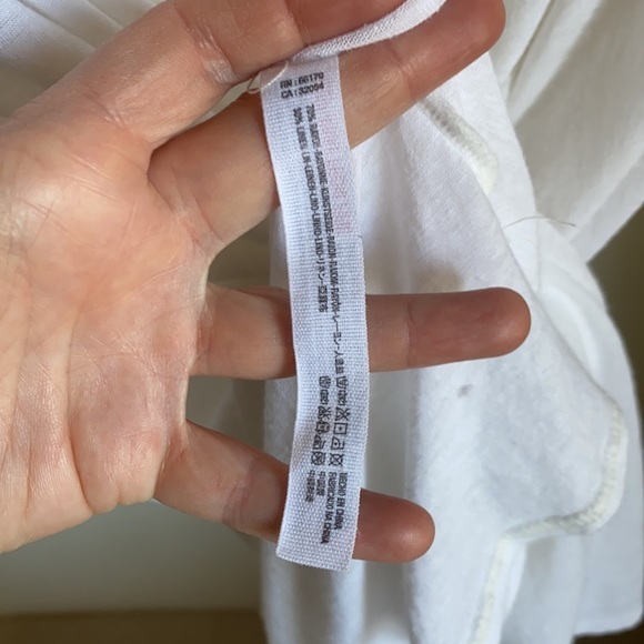 Free people Cream Top/Beach Cover Up Size XSmall - Picture 4 of 6